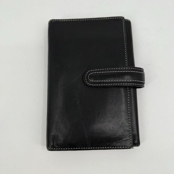 Franklin Covey Classic Leather 31508 Travel Wallet Card Holder Passport - Picture 1 of 11